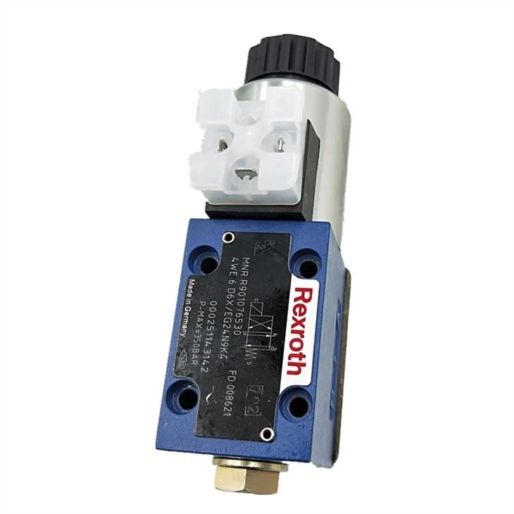 Rexroth Solenoid Valve R901278772 4WE10C50/EG24N9K4/M R978897707 4WE6H62/EG24N9K4/B08 R978901524 4WE6JB62/EW110N9K4/B10 R901278772 4WE10C50/EG24N9K4/M