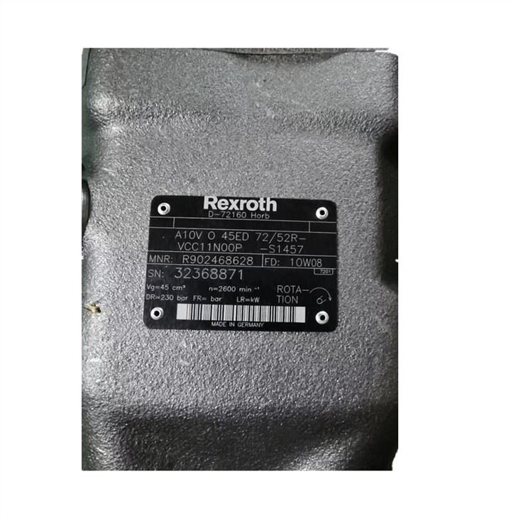 Trade Assurance Rexroth A10V A10VO A10VO45 A10V045 Series A10VO45ED72/52R-VCC11N00P Hydraulic Piston Pump